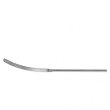 Heifetz Brain Spatulas Round Handle Stainless Steel, 20 cm - 8" Blade Size 8 mm